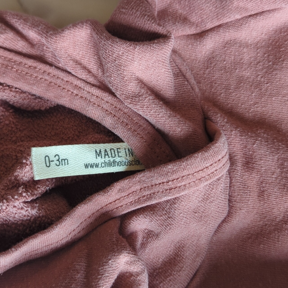 Childhoods Clothing 0-3m Hoodie - Picture 2 of 3